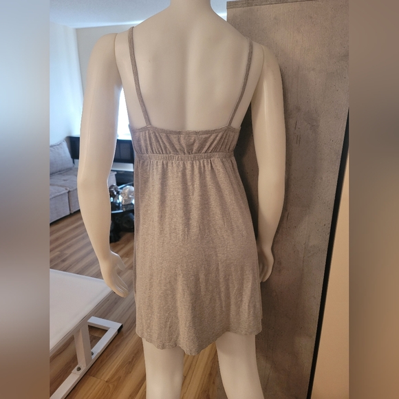 Finesse Heather Grey Mini Dress Summer Dress y2k - Picture 3 of 4